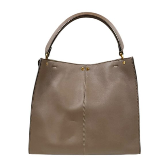 Fendi Peekaboo X-Lite Shoulder Bag Leather 8BN310 Brown Women's FENDI 2way - Picture 3 of 14